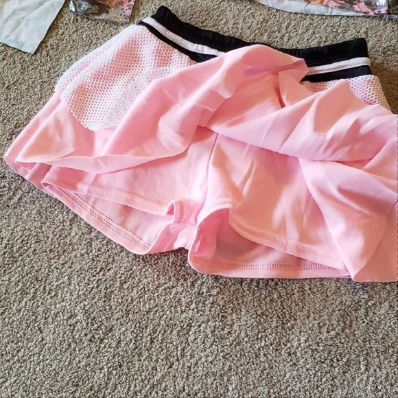 Children's hip hop kpop cheerleader Halloween Dance costume skort tank crop - Picture 4 of 8